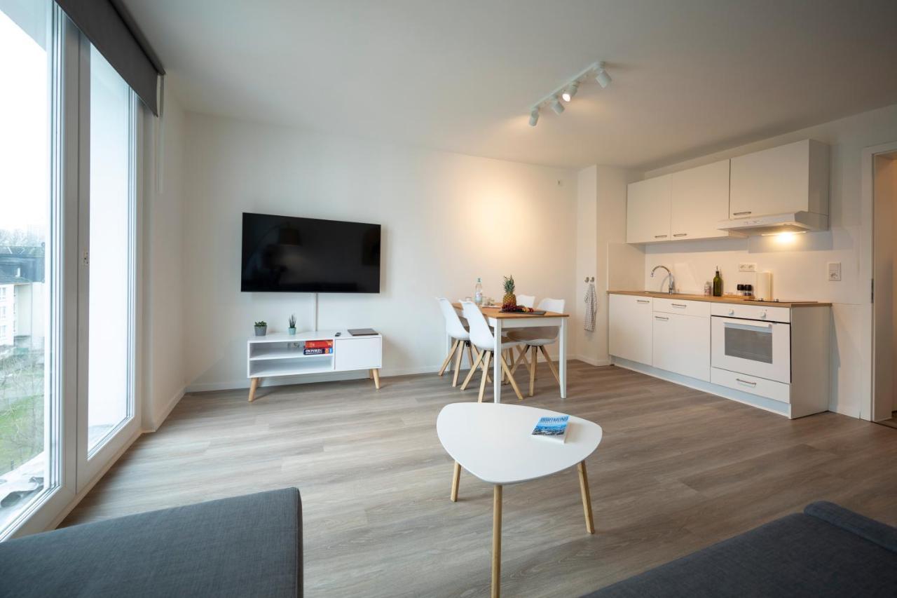 Jaybnb - Apartment Direkt Am Hafen - Mit Uhd Tv Und Netflix Dortmund Esterno foto
